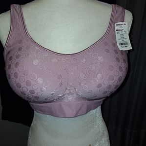 NWT XXL Bali Dark pink sports bra